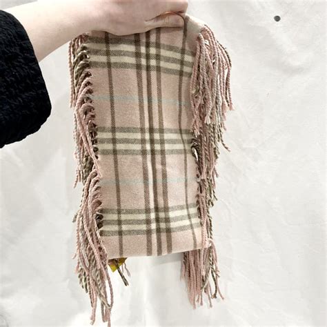 burberry used scarf|where to sell used Burberry.